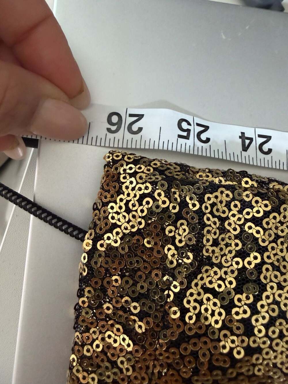 Sundays by WeAreSundays Kyran Gold Sequin Wide Leg Pants Size S - Picture 7 of 7